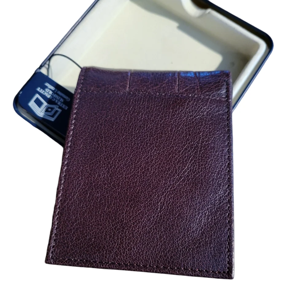 NWT Crofts & Barrow Leather Men's Slim Bifold Wallet